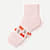 Women's Garden Party Quarter Socks - pale pink L [9172]