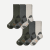 Men's Hiking Calf Sock 6-Pack Shades L