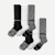 Youth All-Purpose Performance Team Sport Sock 6-Pack Mixed L