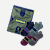 Men's Running Ankle Sock 4-Pack Gift Bag - Navy Green Mix L [8548]