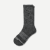 Merino Wool Blend Calf Socks - Charcoal L [7800]