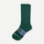 Merino Wool Blend Calf Socks - Velvet Forest L [8255]