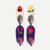 Toddler Gripper Slipper 2-Pack - Cherry Tomato x Strawberry Lemonade L