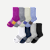 Women's Half Calf Sock 8-Pack - Pink Blue Mix L