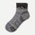 Merino Wool Blend Hiking Quarter Socks - Charcoal Ash L [8081]