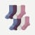 Women's Solids Half Calf Sock 8-Pack - Plum Shadow L