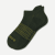 Solids Ankle Socks - dark elm L [3572]