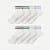 Men's Vintage Stripes Quarter Sock 8-Pack - Grey Dawn Mix