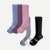 Women's Everyday Compression Sock 6-Pack (15-20mmHg) - Blue Smoke Grey Mix L