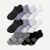 Men's All-Purpose Performance Ankle Sock 12-Pack - Navy Grey Mix