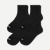 Women's Lightweight Quarter Sock 4-Pack - Black L