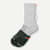 Running Half Calf Socks - Varsity Grey Heather / Dark Elm L [9192]