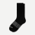 Men's Solids Calf Sock - black - 1