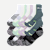 Women's Running Quarter Sock 12-Pack - Foam Green Multi Mix L