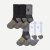 Men's All-Purpose Performance Work Calf Sock 6-Pack - white-black-mix - 1