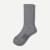 Modern Rib Calf Socks - Washed Black L [6004]