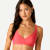 Women's No Show Plunge Bralette - Heirloom Red WO1 [8252]