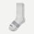Men's Solids Calf Sock - grey - 3