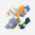 Youth Ankle Sock 8-Pack - Blue Sage Jungle Mix L