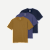 Premium Weight T-Shirt 3-Pack - Indigo Canteen Navy Mix L