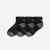 Men's Running Quarter Sock 3-Pack - black-bee - 5