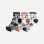 Women’s Sheer Garden Party Quarter Sock 3-Pack - Floral Mix L [8447]