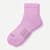 Modern Rib Quarter Socks - Wildflower L [7407]