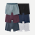 Men's Cotton Modal Blend Boxer 6-Pack - Plum Navy Multi L
