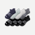 Men's Grippers Ankle Sock 8-Pack - Harbor Black Mix