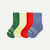 Junior Calf Sock 4-Pack - moss blue mix L [9883]