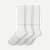 Youth All-Purpose Performance Team Sport Sock 3-Pack - White L [9026]