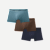 Men's Soft Flex Trunk 3-Pack - Oak Grey Mix L