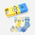 Youth Minions X Bombas Calf Sock 4-Pack Gift Box - Minion Mix L [8685]
