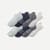 Grippers Ankle Sock 8-Pack - Harbor Navy Mix