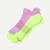 Running Ankle Socks - Wildflower / Neon Yellow L [8819]