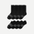 Women's Calf & Ankle Sock 8-Pack - black - 1