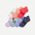 Women's Week of Bombas Ankle Sock 7-Pack - Dawn Lavender Mix L [8412]