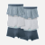 Men's Cotton Modal Blend Trunk 6-Pack - Smoky Grey Mix L [8472]