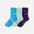Lightweight Athletic Half Calf Socks - concord mix L [9905]