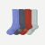 Modern Rib Calf Sock 4-Pack - Peri Smoke Mix
