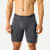 Men's Cotton Modal Blend Long Boxer Brief - Dusty Steel MO1 [8969]