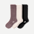 Women's Merino Rib Cashmere Blend Calf Sock 3-Pack - Neutrals Mix