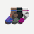 Men's Hiking Quarter Sock 3-Pack - black moss mix
