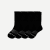 Men's Merino Wool Calf Sock 4-Pack - black - 6