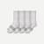 Women's Solids Calf Sock 4-Pack - grey - 9