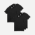 Men's Pima Cotton Crew Neck T-Shirt 6-Pack - black - 14