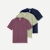 Women's Premium Weight Boyfriend T-Shirt 3-Pack - Ochre Sage Mix L