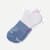 Women's Running Ankle Socks - white bluesmoke L [9150]