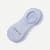 Cushioned No Show Socks - Dawn Blue / Dark Sage L [3024]