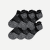 Men's Running Ankle Sock 6-Pack - black - 5